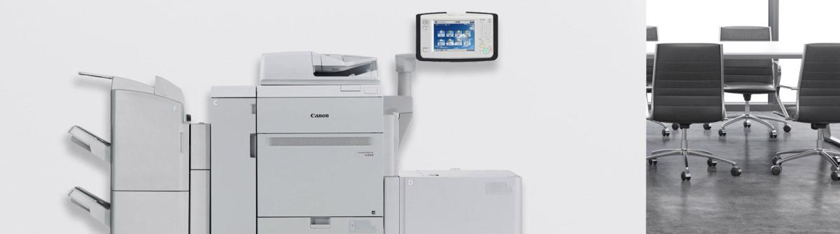 Canon MFP in a modern office